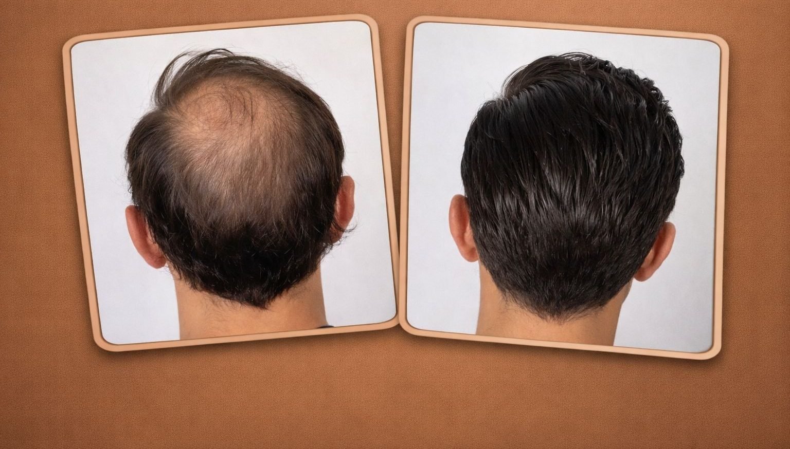 Résultat avant / après d'une greffe de cheveux en Turquie — patient 5 de Global Health Hair